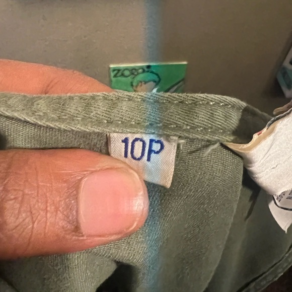 vintage bill glass green sleeveless zip up jumper dress - Picture 5 of 6